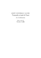 G. Boccaccio, Trattatello in laude di Dante, a cura di M. Fiorilla, in Le vite di Dante tra XIV e XVI secolo, a cura di M. Berté e M. Fiorilla, Iconografia dantesca, a cura di S. Chiodo e I. Valente, Roma, Salerno Editrice 2017 (NECOD, vol. VII, to. IV), pp. 11-154